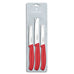 Victorinox Swiss Classic Paring Knife 3 Pc Set B (Red)