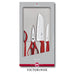 Victorinox Swiss Classic Kitchen 4 Pc Knife Set Red