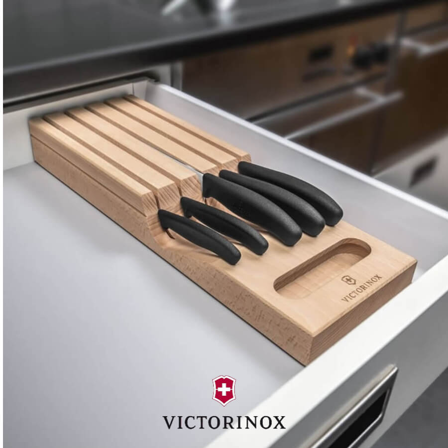 Victorinox Swiss Classic In-Drawer Knife Holder 5 Pc Set