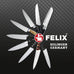 FELIX Sirius Maple Handle Utility Knife 16cm