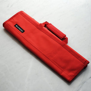 Messermeister Red 8 Pocket Padded Knife Roll