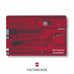 Victorinox Cyber SwissCard 10 Pc Toolkit Red