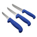 F DICK ErgoGrip Knife Blue 3 Pc Set
