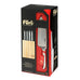 Furi Pro Teak & Rubberwood Knife Block 5 Pc Set - House of Knives