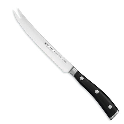 Wusthof Classic Ikon Black Tomato Knife 14cm