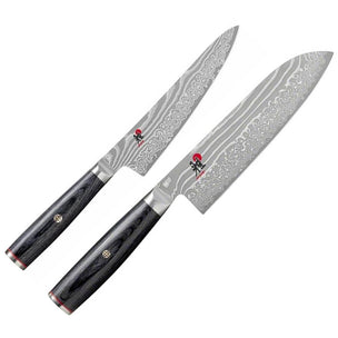 Miyabi 5000FCD Santoku Utility Knife 2 Pc Set