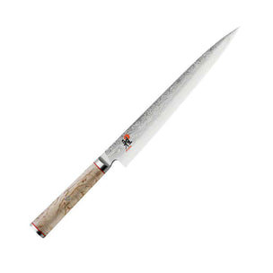Miyabi Birchwood 5000MCD Sujihiki Slicing Knife 24cm - House of Knives