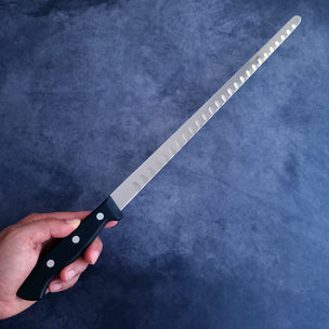 F Dick Superior Salmon/Ham Slicing Knife Kullenschliff Flexible 32cm