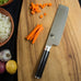 Shun Kai Classic Nakiri Vegetable Knife Left-Handed 16.5cm