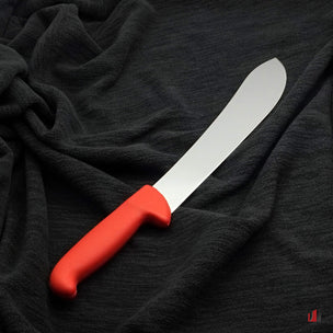 F Dick ErgoGrip Butcher's Knife Wide Tip 26cm Red