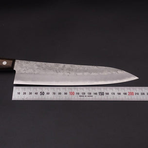Musashi Silver Steel Western Handle Brown Chef Knife 21cm