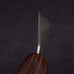Musashi Silver Steel Nashiji Zelkova Chef Knife 21cm