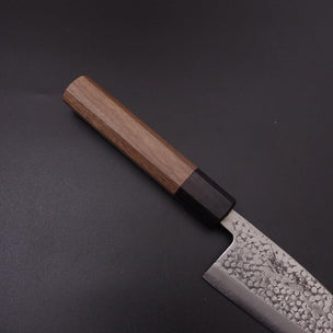 Musashi Silver Steel #3 Walnut Handle Deba Knife 12cm