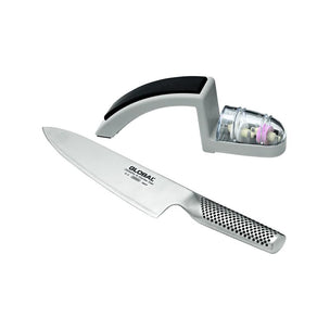 Global Classic Cooks Knife 20cm & Minosharp