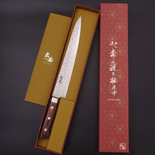 Damascus Ham knife Japan VG-10 Steel Brisket Slicing Knife Kitchen