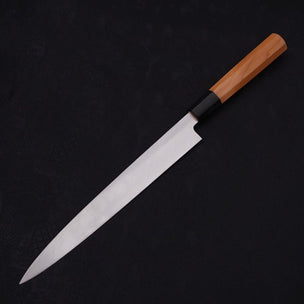 Musashi White Steel #2 Ichii Buffalo Single Bevel Yanagiba Knife 24cm