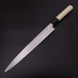 Musashi White Steel #2 Buffalo Magnolia Yanagiba Knife 27cm