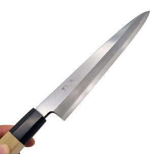 Musashi White Steel #2 Buffalo Magnolia Yanagiba Knife 27cm