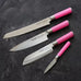 F DICK Pink Spirit Knife Block 4 Pc Set